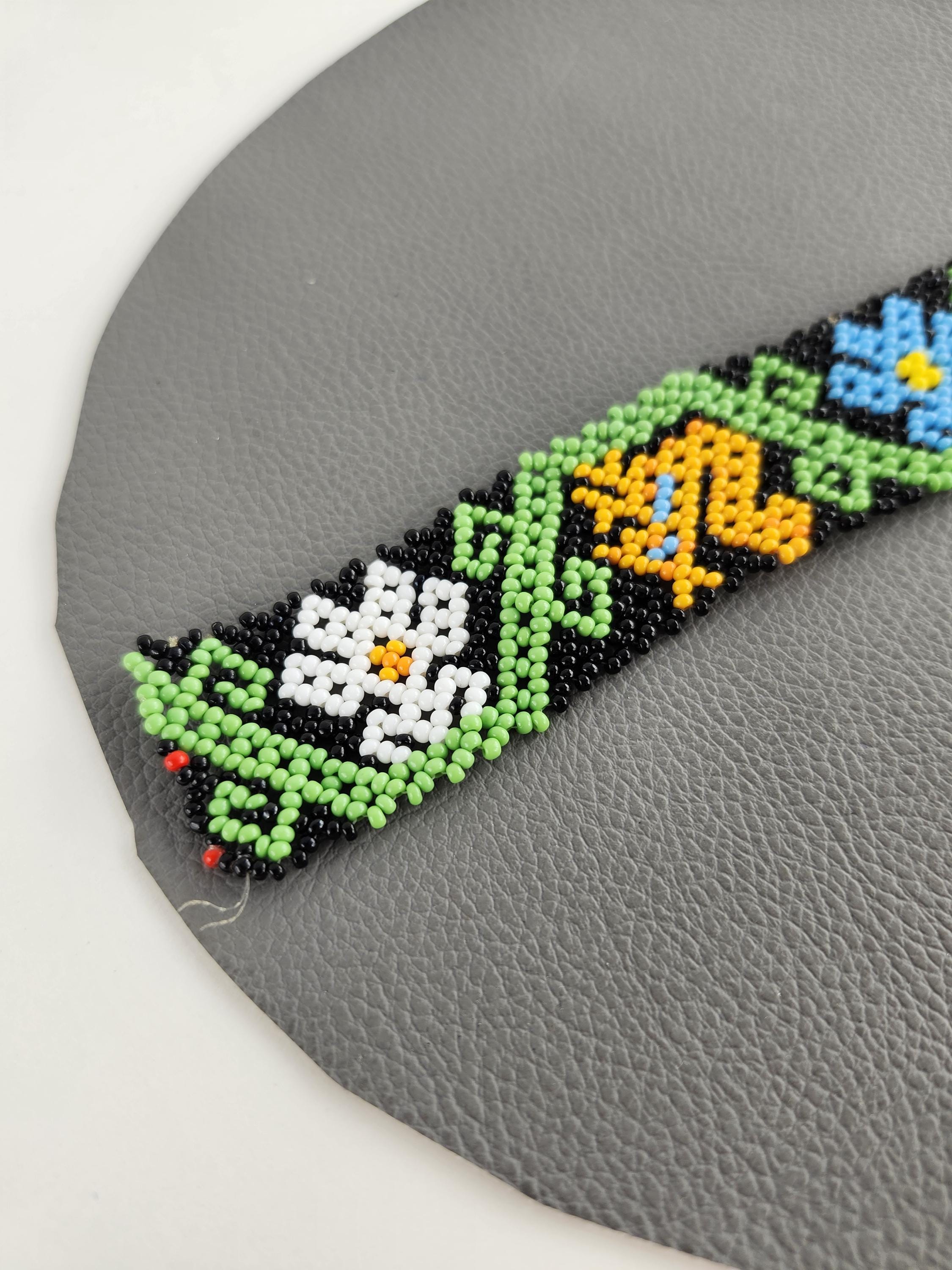 Raj Belt, Unisex, Multicolor Beaded, Size 27-32” small 1.25 main image 2