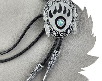 Turquoise Coral Navajo Bear Claw Hair Tie,ponytail Holder  display picture 1