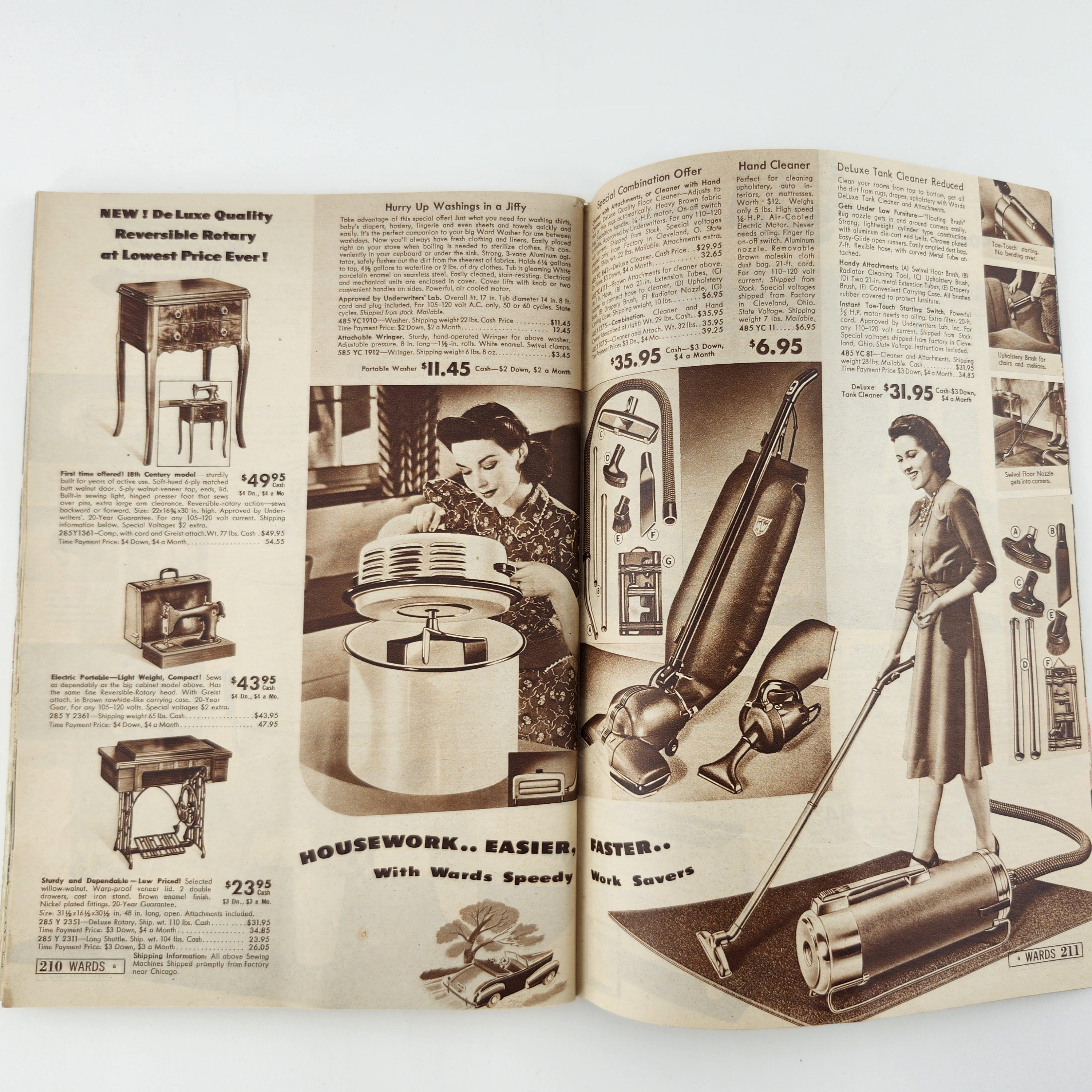 モンゴメリー・ワード 1941年8月 夏季セールカタログ ヴィンテージ雑誌 