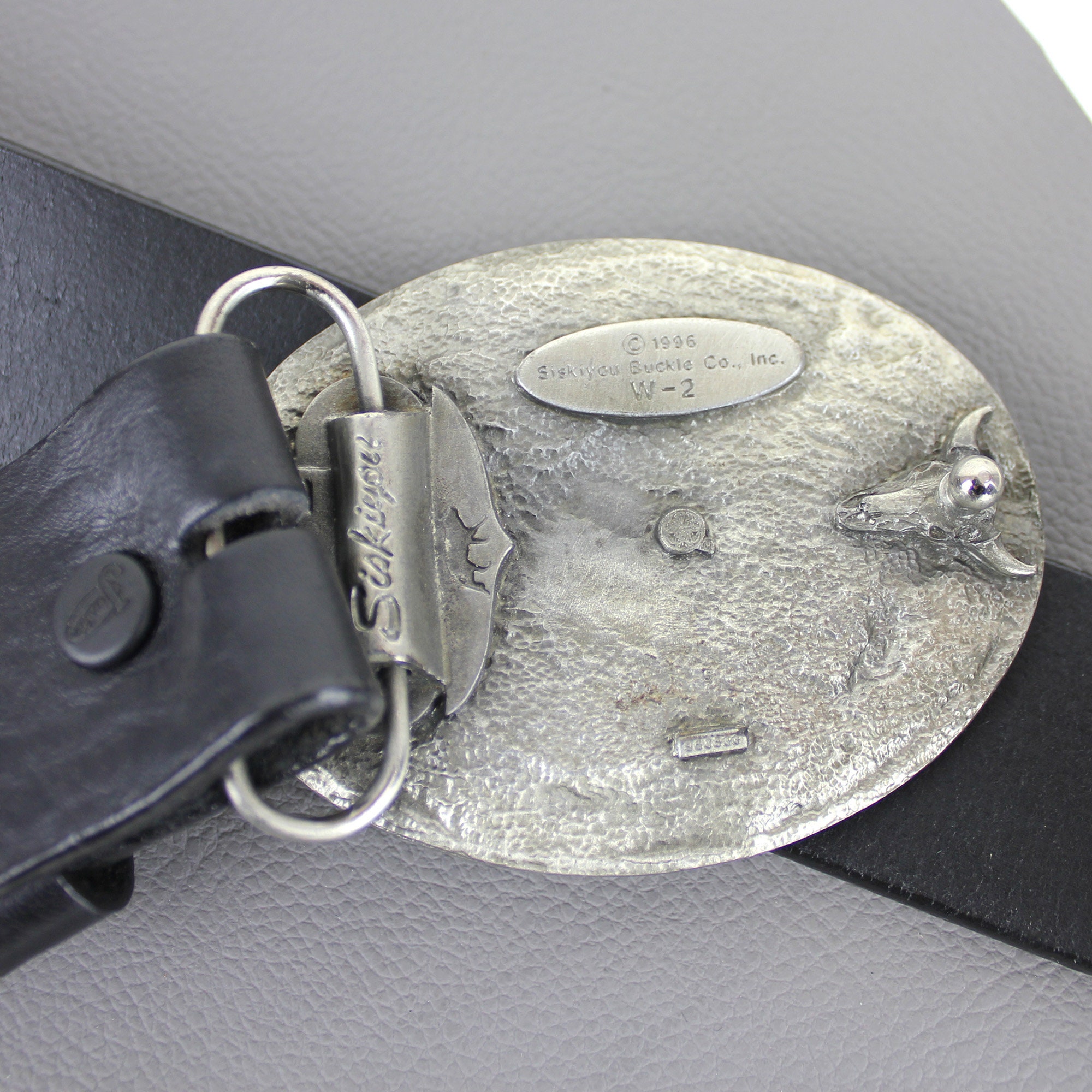Western Silver Running Horse Buckle in black leather Belt Xuniea Leather Western Cowboy Belts for Men Women Cowgirl  main image 4