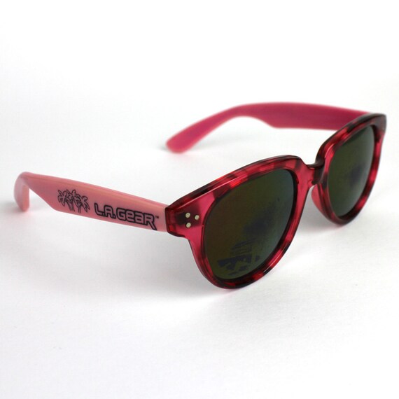 Hot Pink LA Gear 80s Sunglasses - image 4