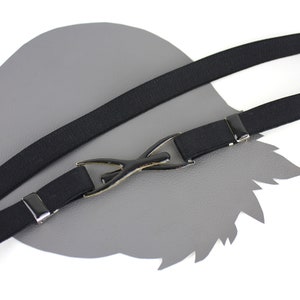 Doppia Fascia Elastica Nero Osso Desiderio
