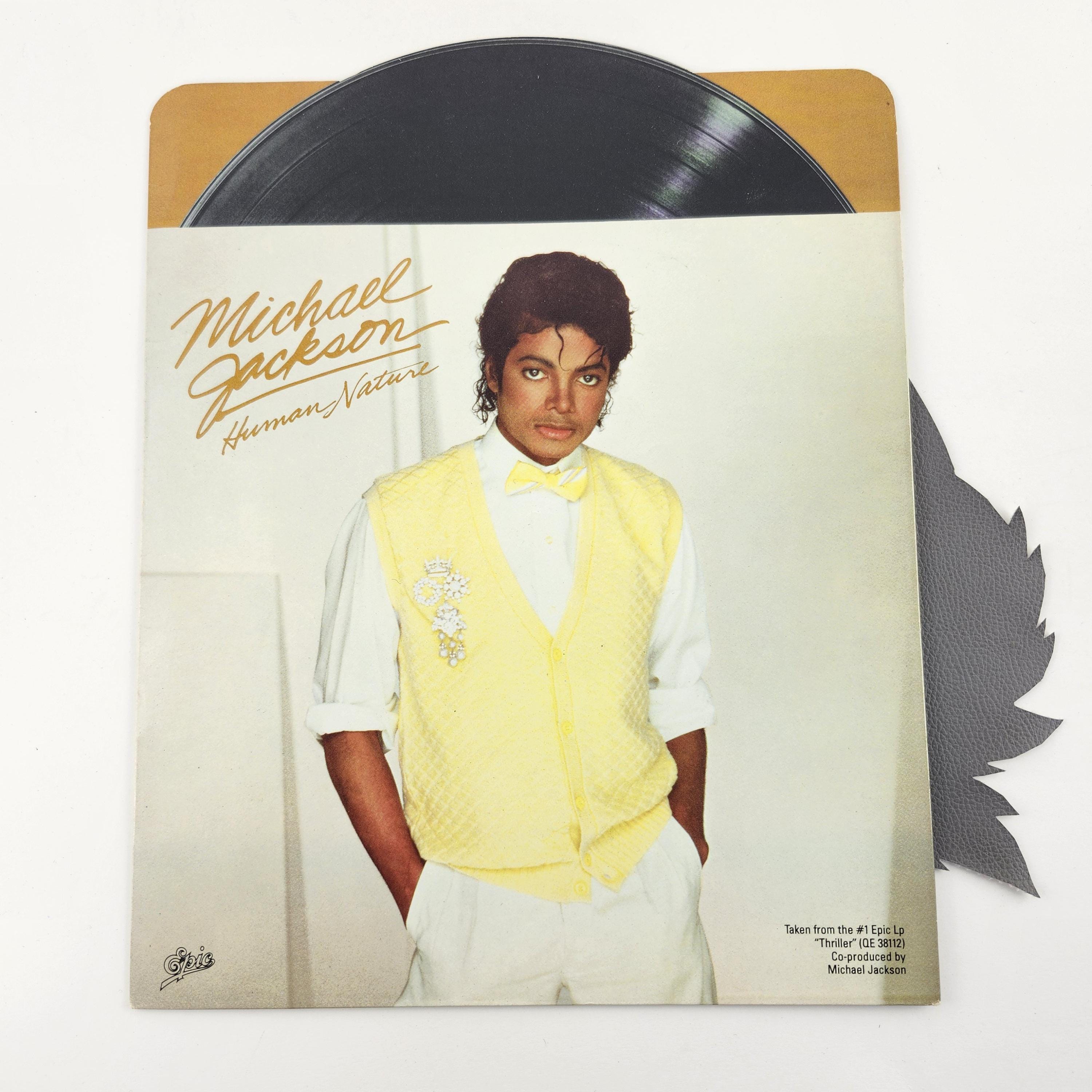 Vintage 1980s Michael Jackson Human Nature School Supply Pocket