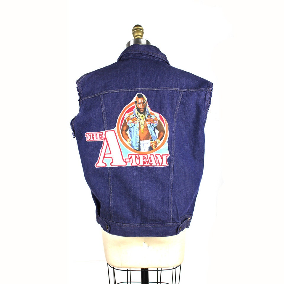 thumbnail image 2 of The A Team Patch – 80s Cult Classic TV Show – Mr. T – Embroidered Iron-On 2.5x3.75 2 of 6