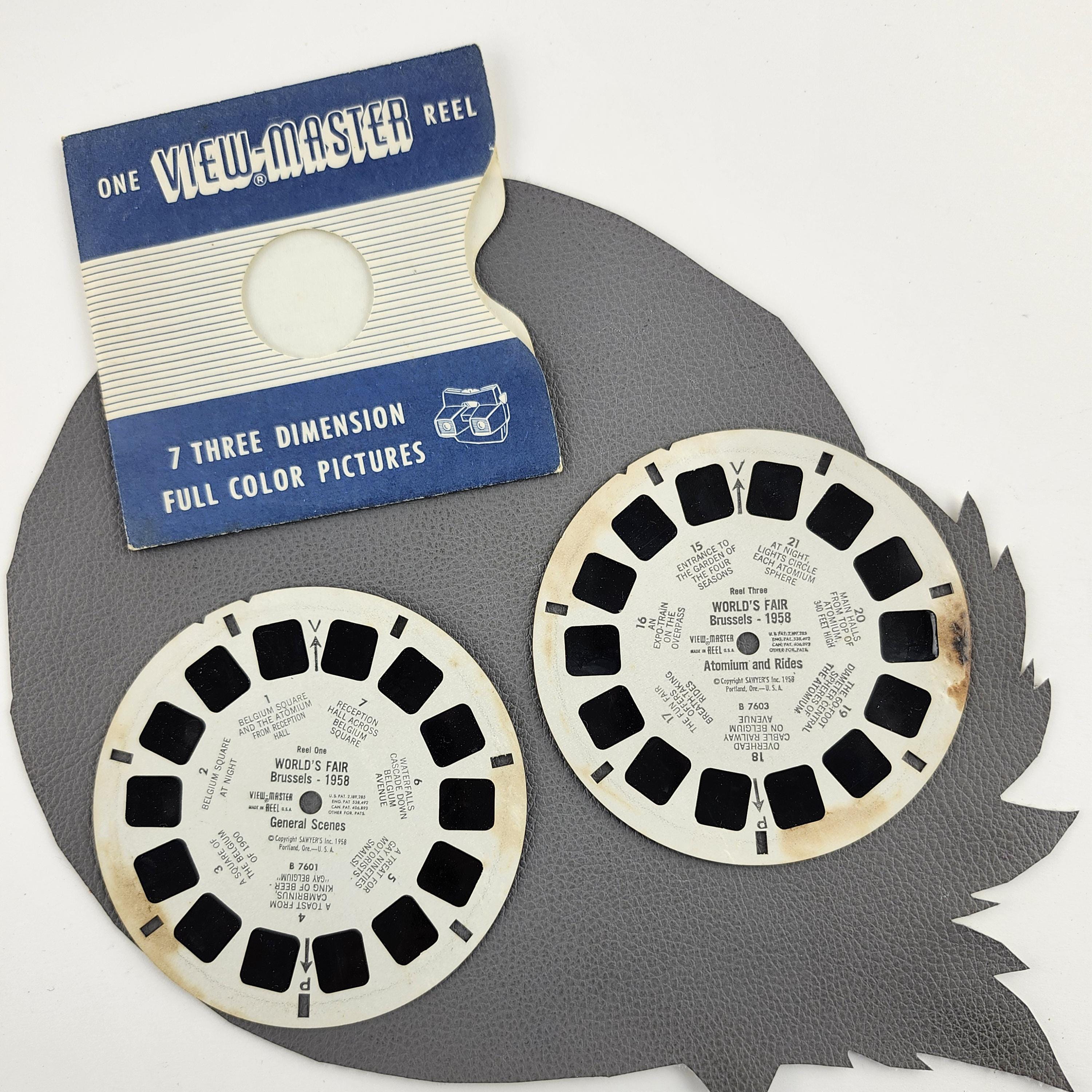 View Master World's Fair 1958 Brussels Vintage Reels - Etsy