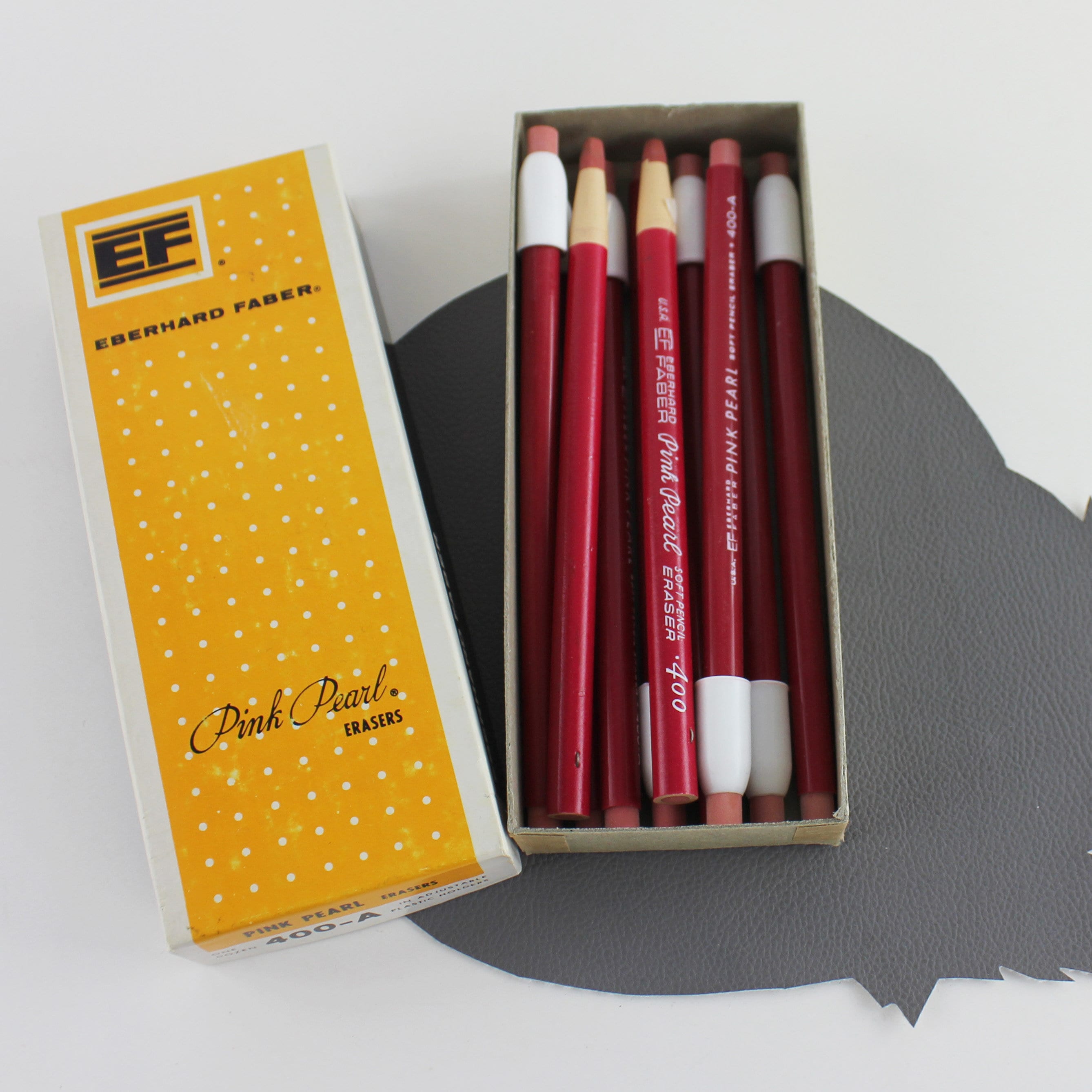 Eberhard Faber Pink Pearl Soft Pencil Eraser 400-A in Original Box