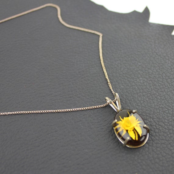 Scorpion Shaped Flower Necklace