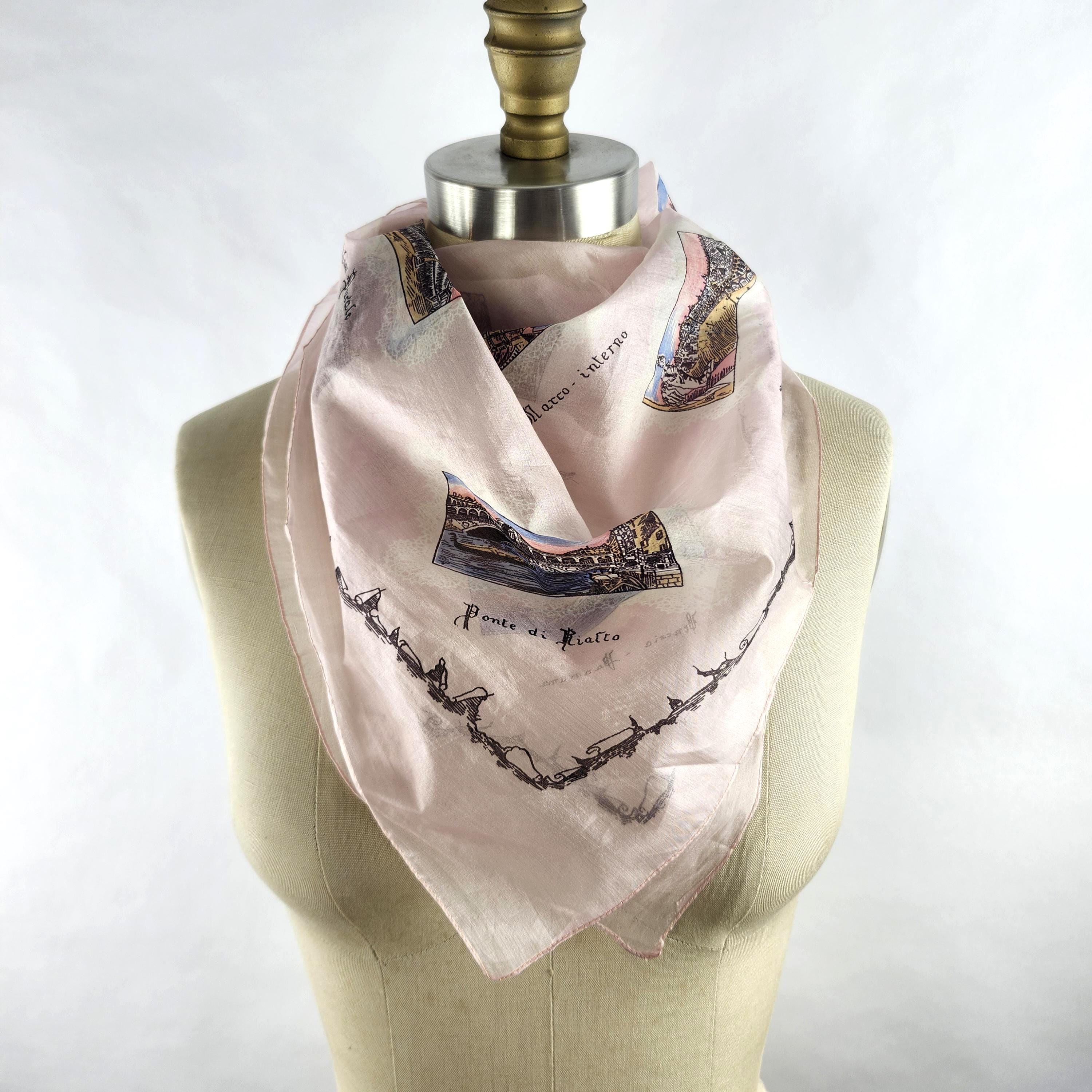 Venezia Silk Scarf - Etsy