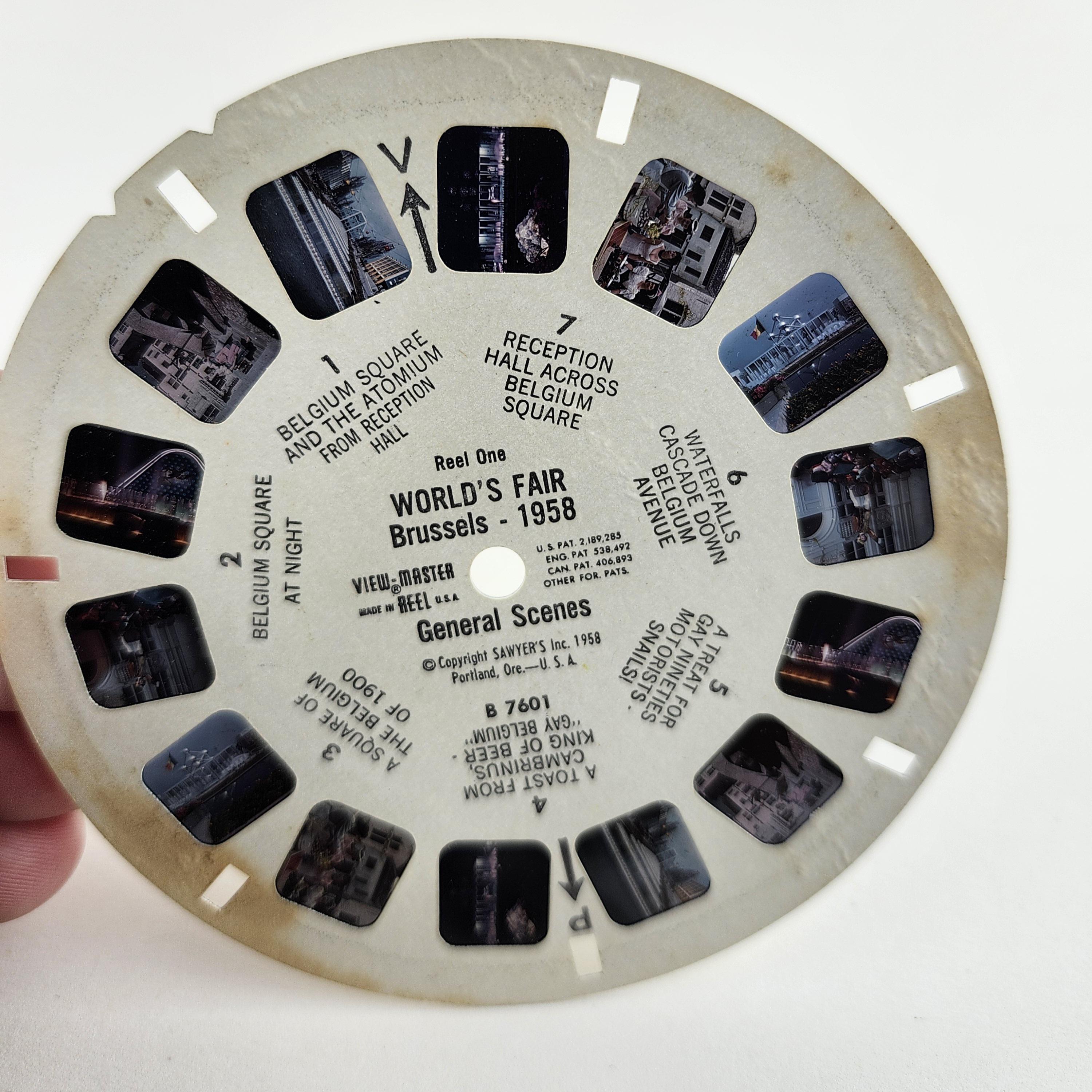 View Master World's Fair 1958 Brussels Vintage Reels - Etsy