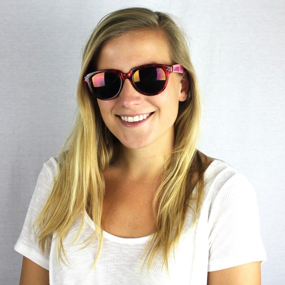 Hot Pink LA Gear 80s Sunglasses - image 2