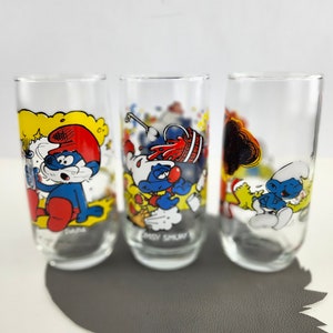 Hefty smurf glass - Etsy 日本