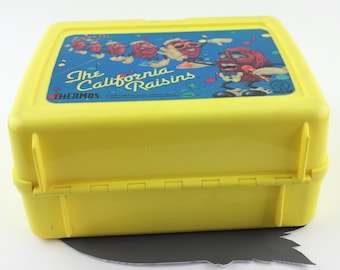 カリフォルニア レーズン ランチボックス 魔法瓶付き / 1987 年製