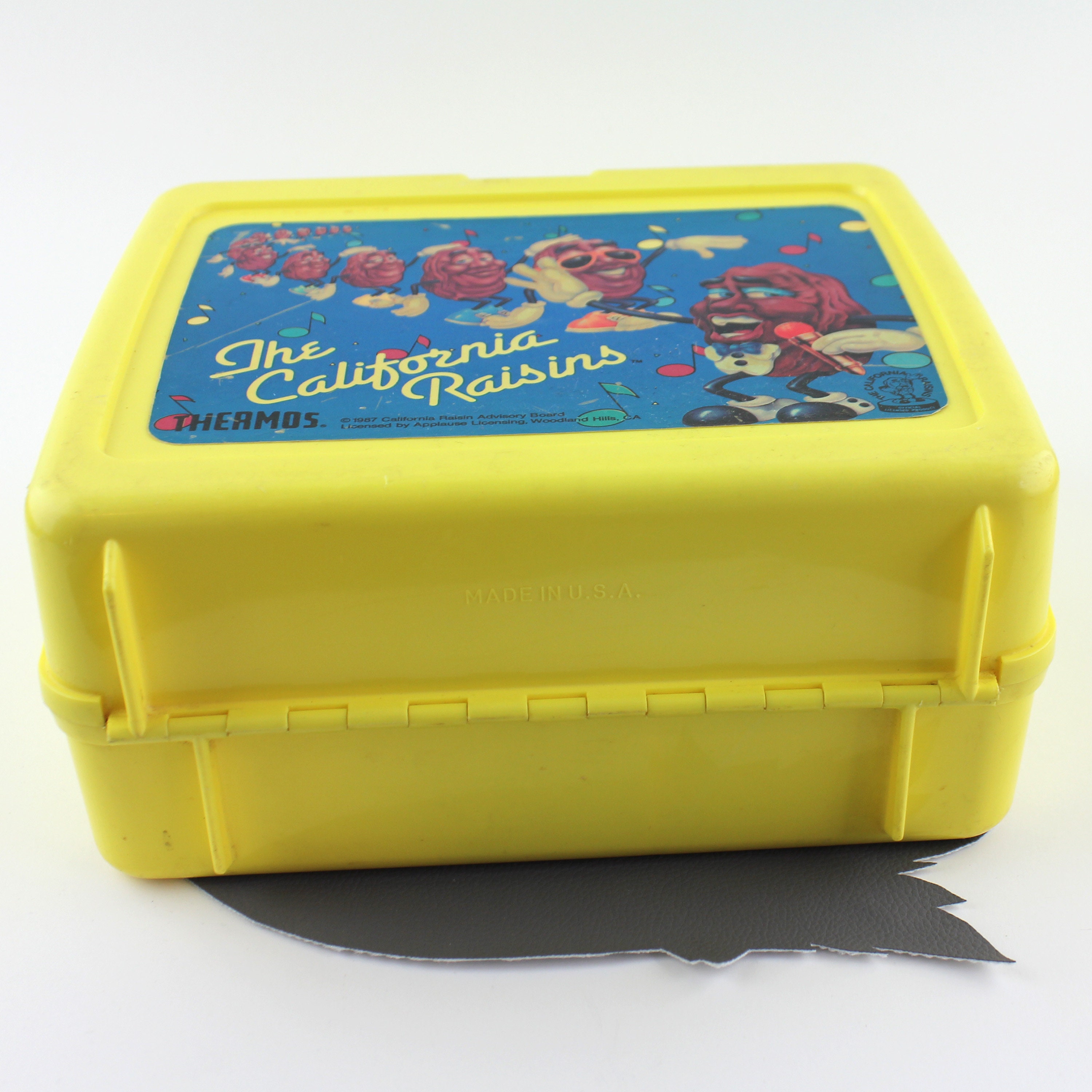 カリフォルニア レーズン ランチボックス 魔法瓶付き / 1987 年製