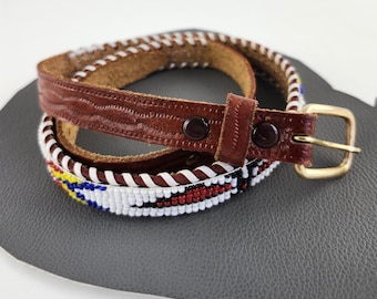 Aloha Hawaii Beaded Belt Vintage - Etsy display picture 3