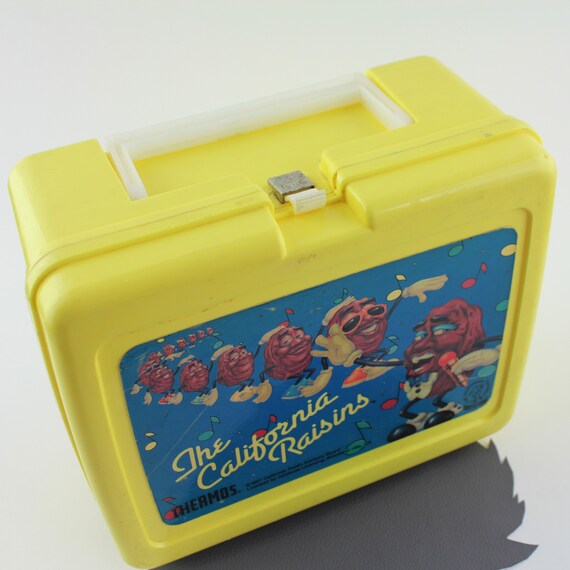 カリフォルニア レーズン ランチボックス 魔法瓶付き / 1987 年製