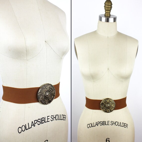 Vintage spandex dress belt gold buckle y2k vintage 1990 pearl accessory rare Pearl Belts for Women on Sale up to 90% Off: Poshmark main image 4