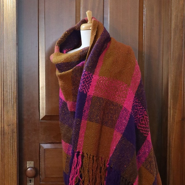 wool blanket shawl