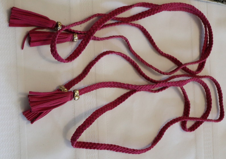 Five SashWrap Belts in Excellent Condition