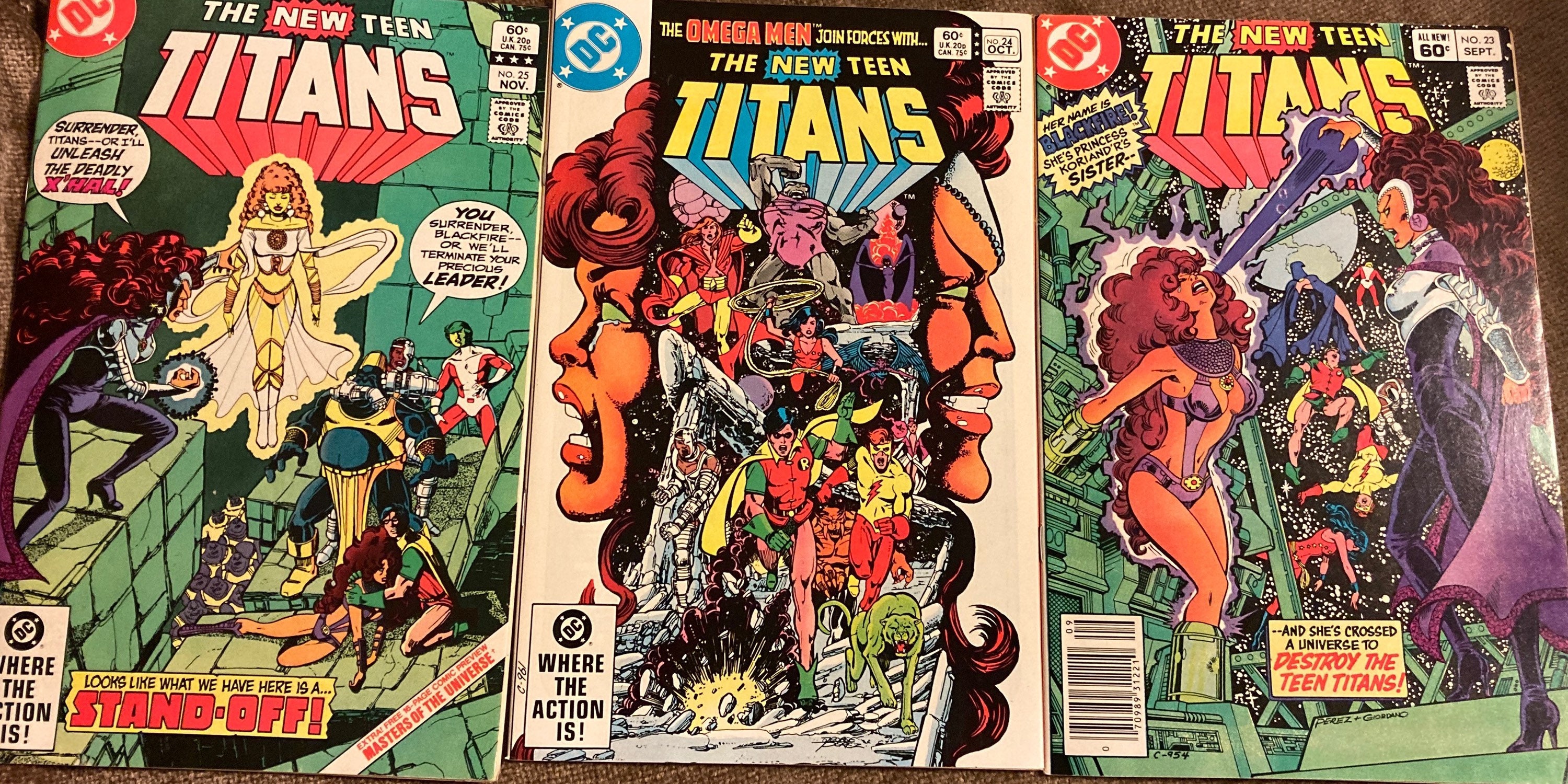 DC Comics Tales of the New Teen Titans, 1982 Issues 23-25 - Etsy