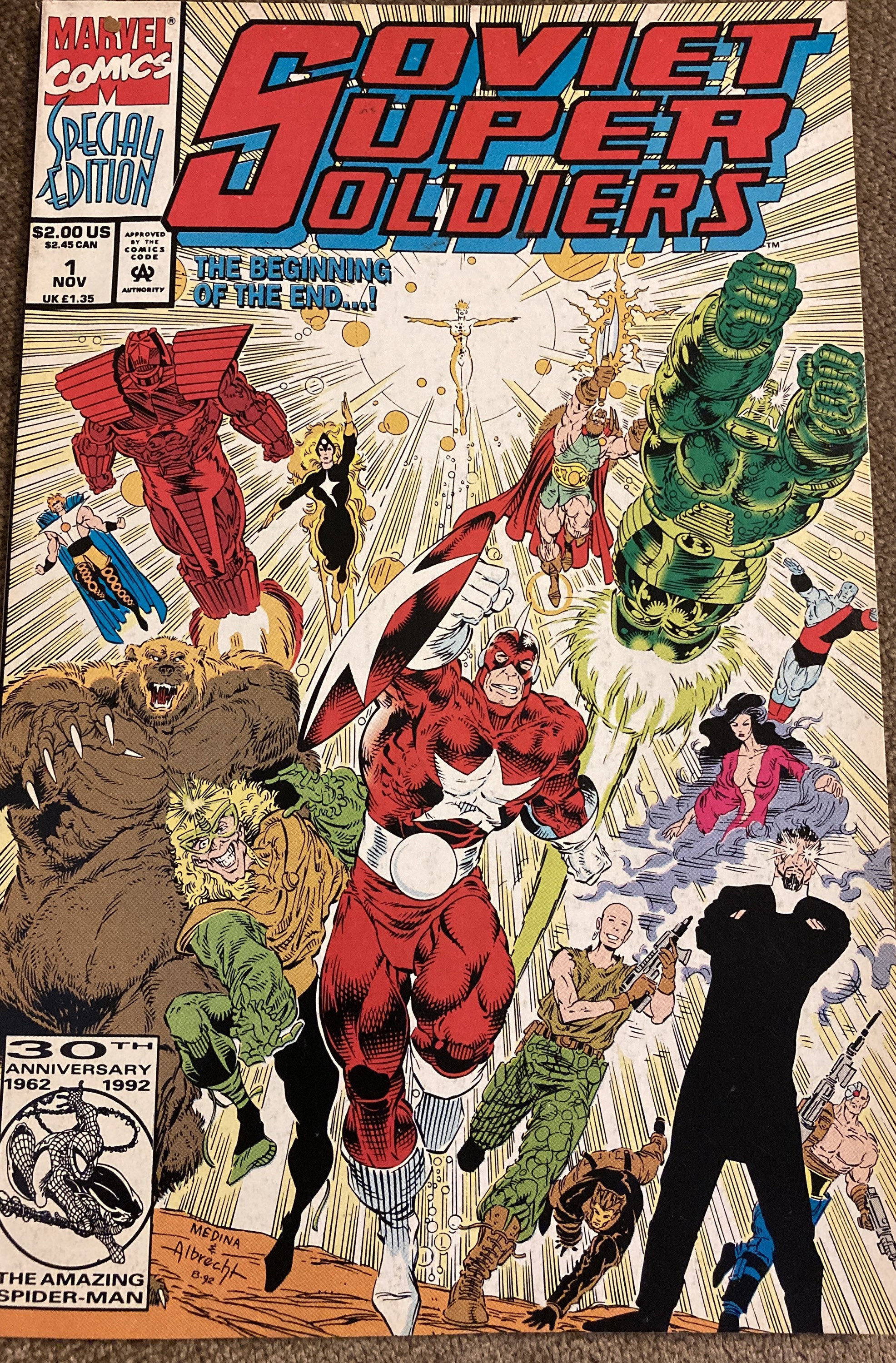 Marvel Comics Special Edition, Soviet Super Soldiers #1-first