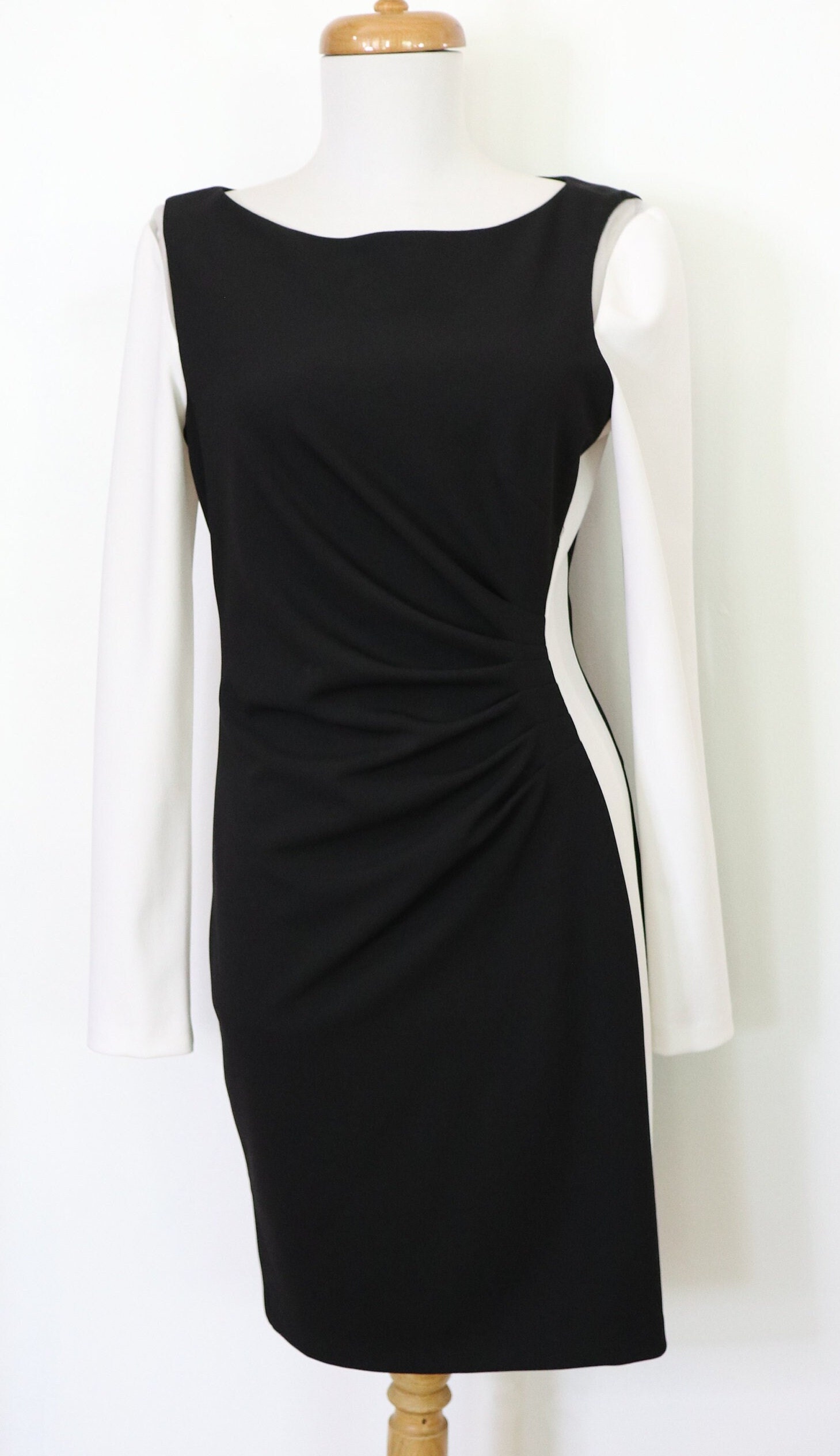 Black and White Vince Camuto Dress Day evening Size 8 Excellent