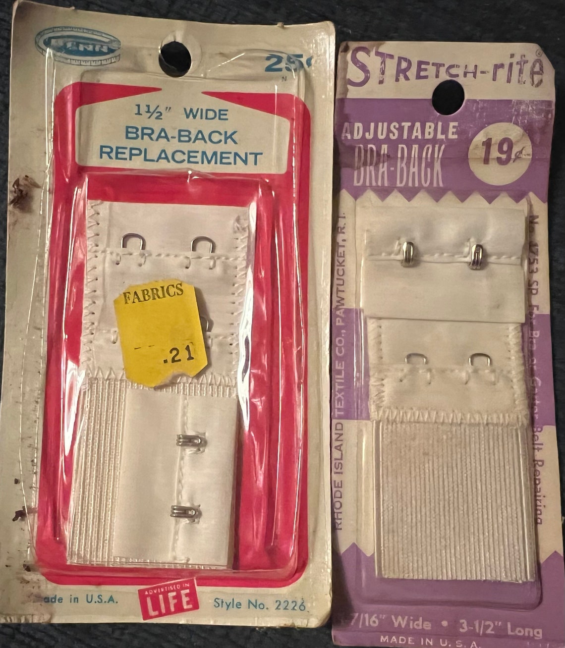 1950s Bra Bak Repair Bra Hook 1960's Beltx Bra Back Etsy