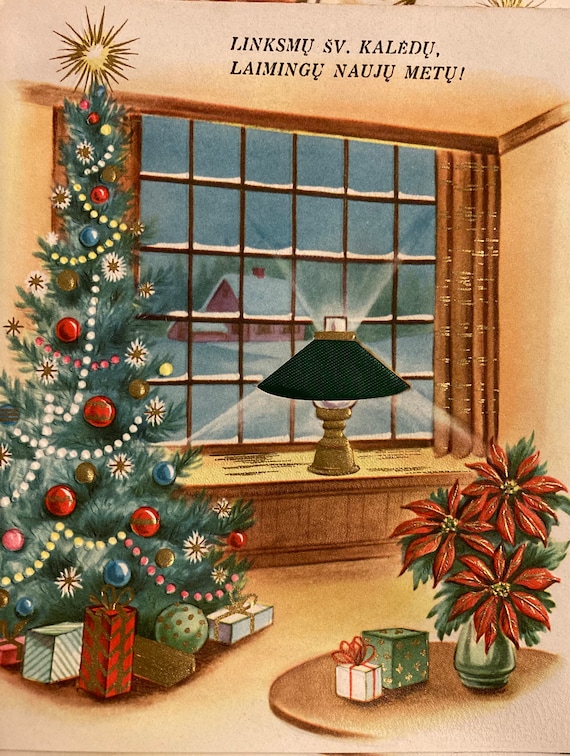11 Lithuanian Christmas Cards without envelopes in original | Etsy