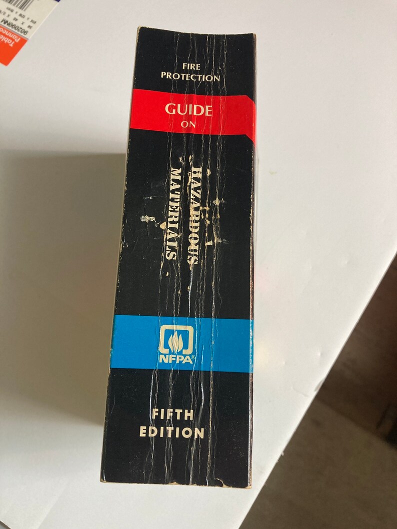 Fire Protection Guide to Hazardous Materials National Fire Etsy
