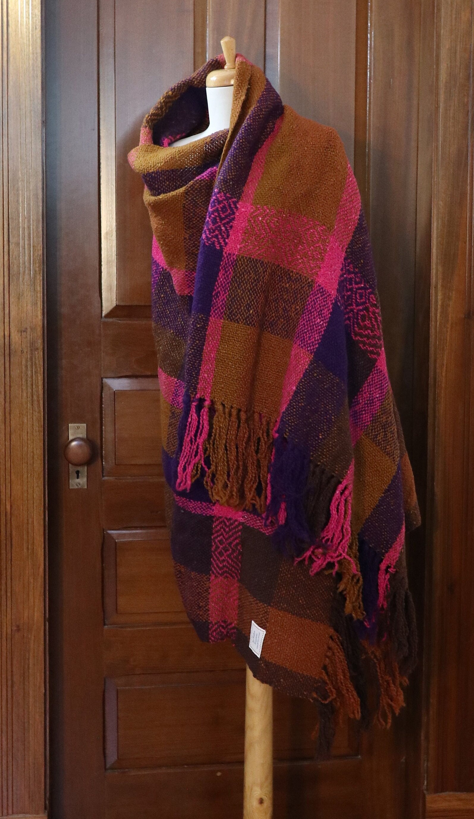 Scottish Scarf Style Edit: Chunky Knit Luxury Wool…