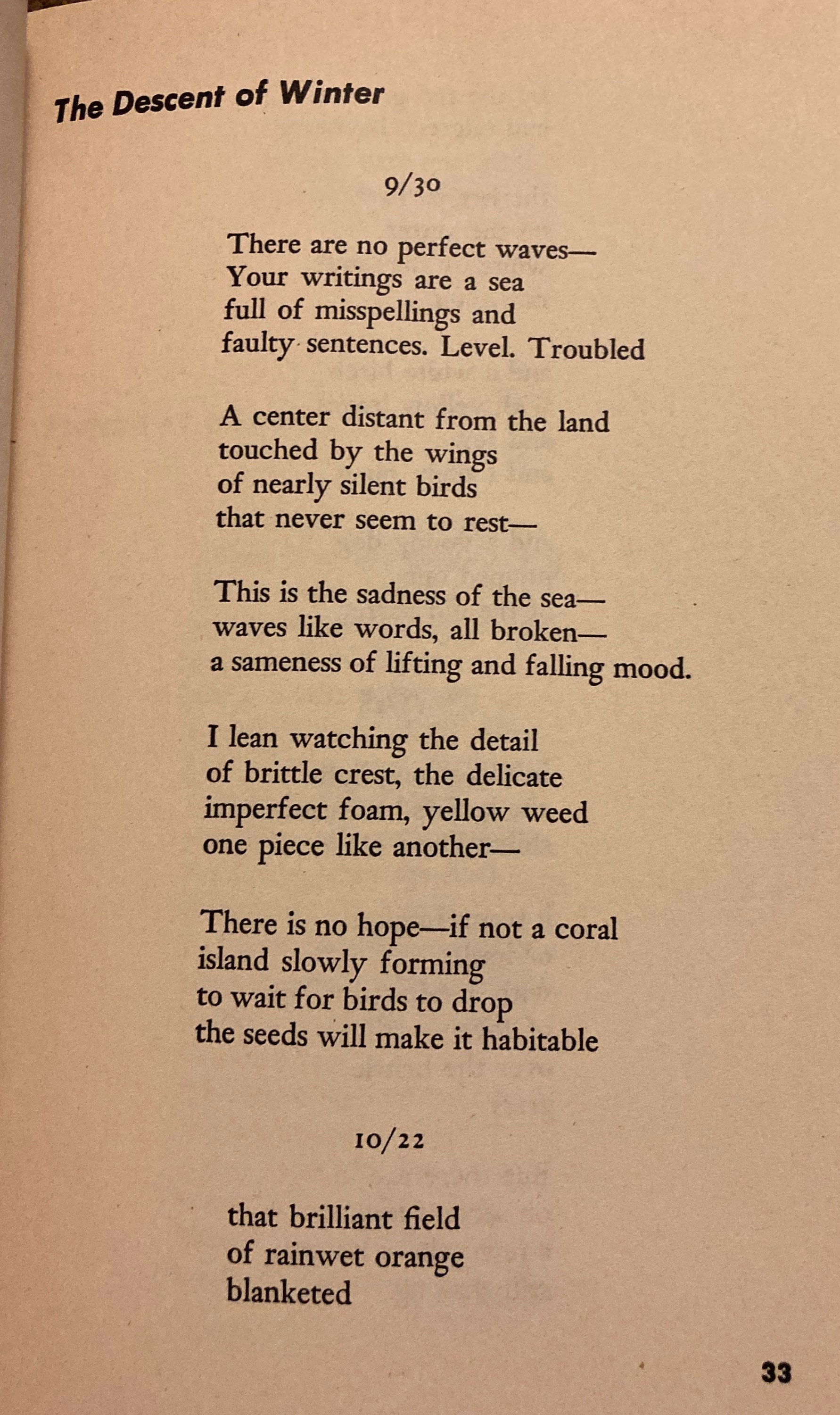 The Selected Poems of William Carlos Williams With an Etsy