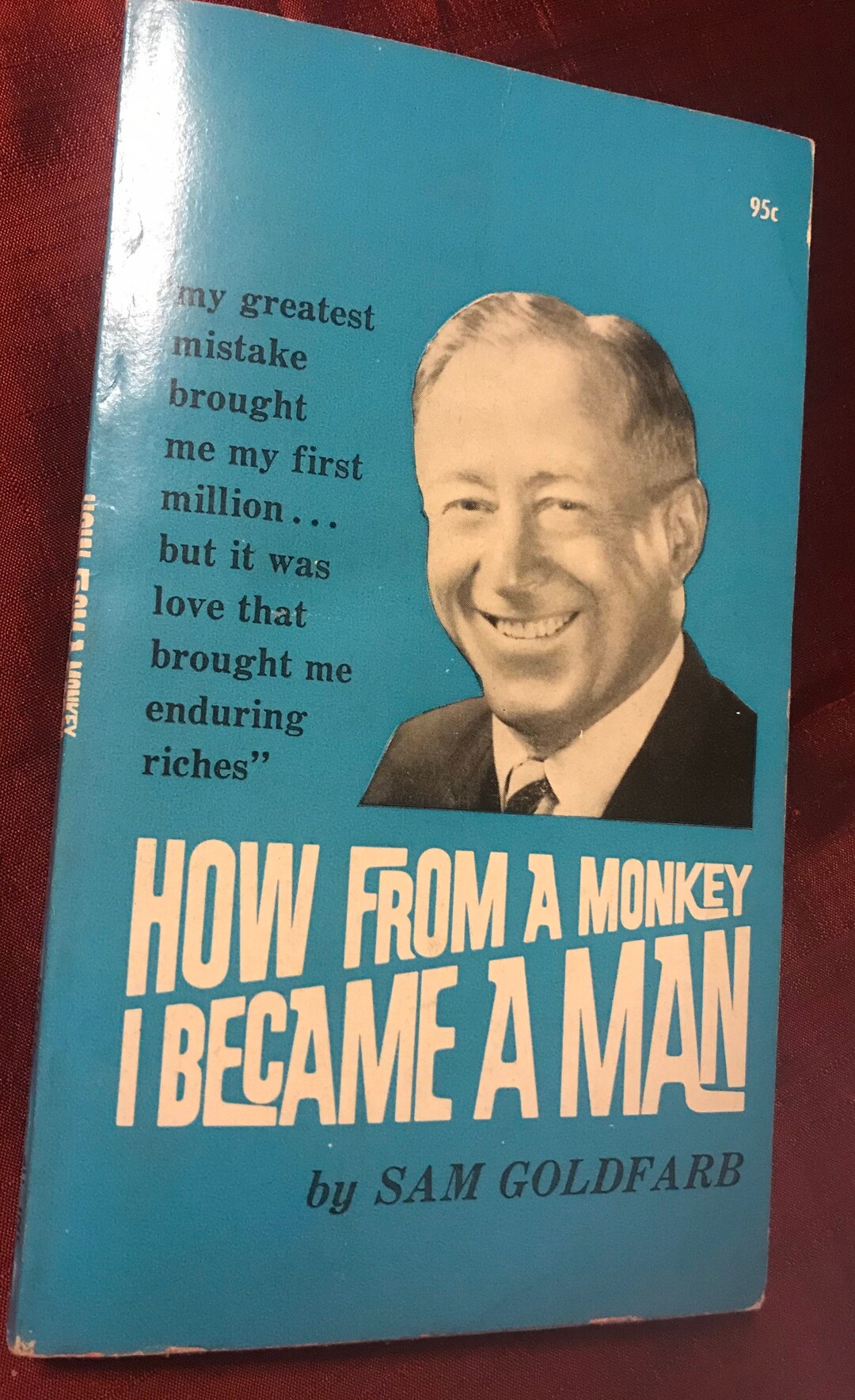 1967 How From A Monkey I Became A Man Sam Goldfarb Etsy