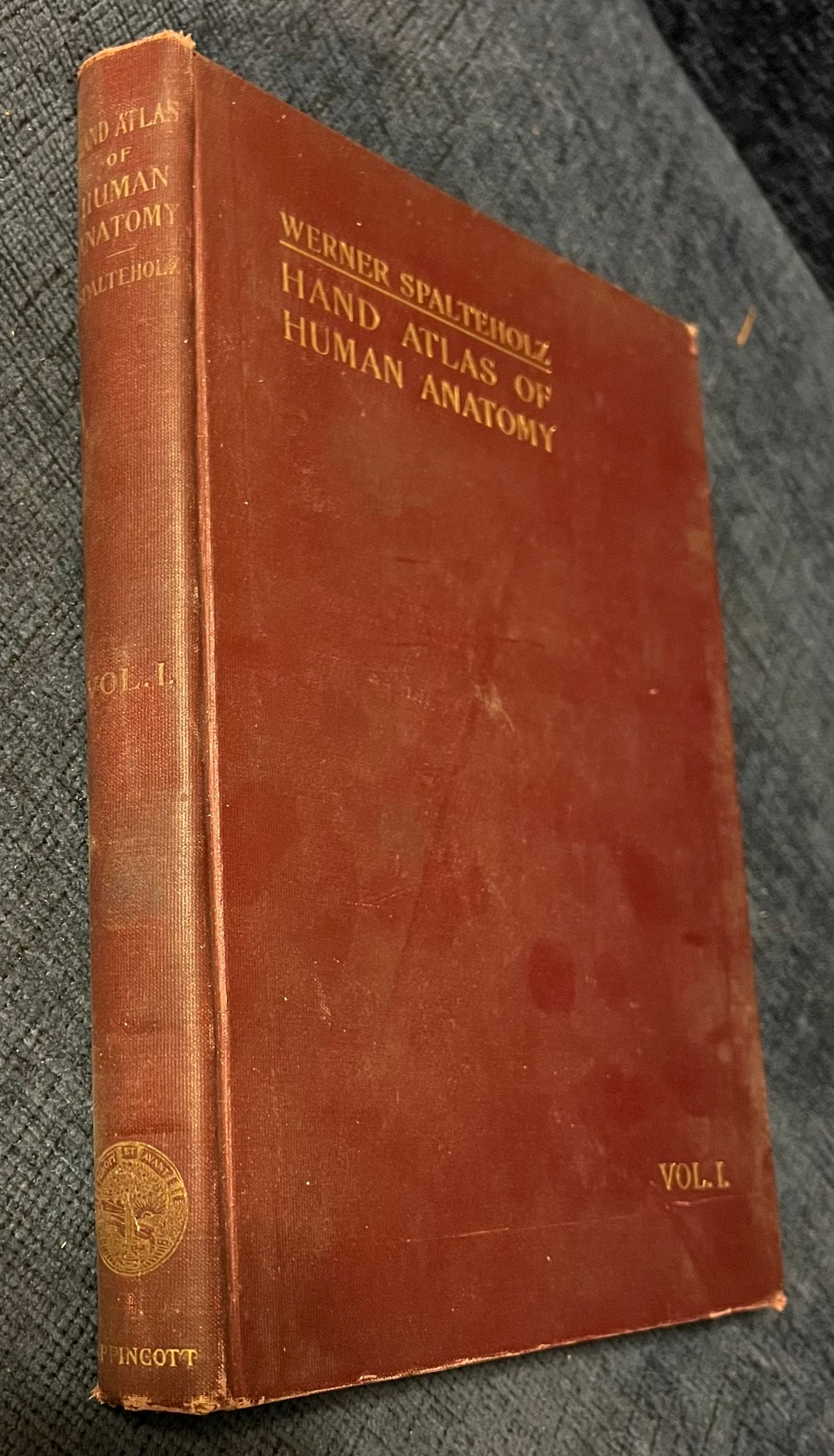 Hand-Atlas of Human Anatomy; Vol. 1: Bones, Joints, Ligaments