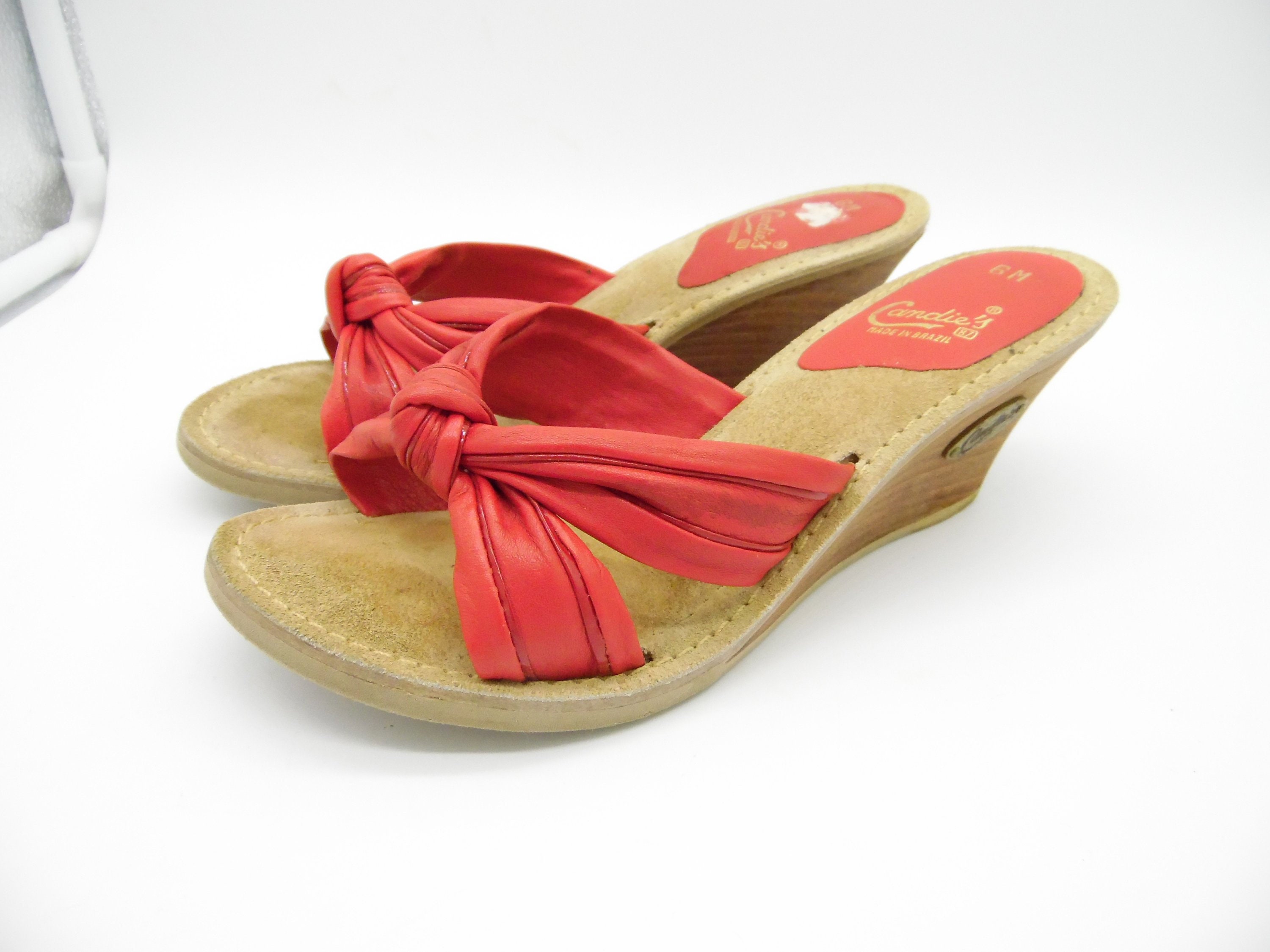 candies flip flops wedge