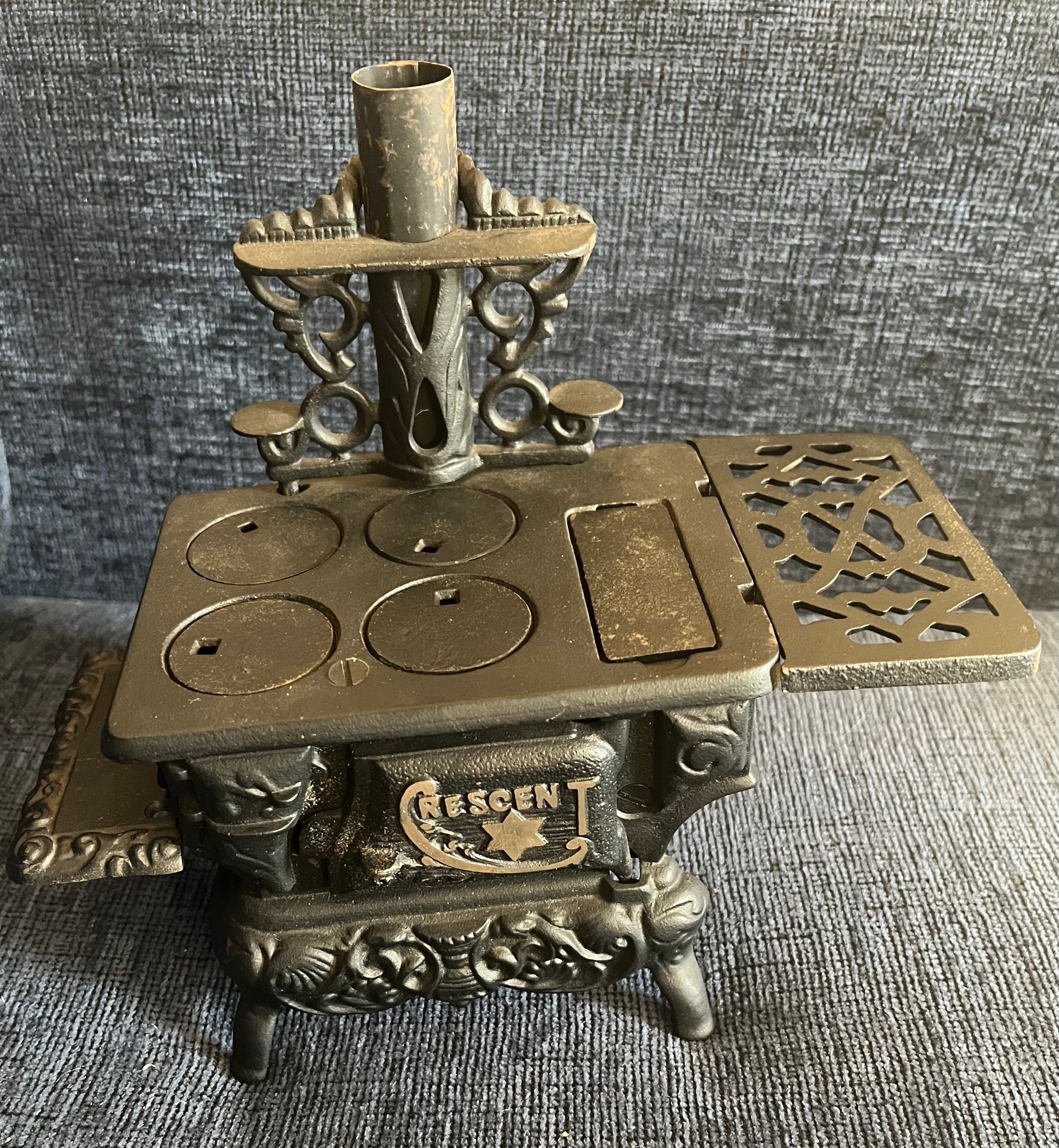 Crescent Miniature Cast Iron Stove Salesman's Sample Cast - Etsy