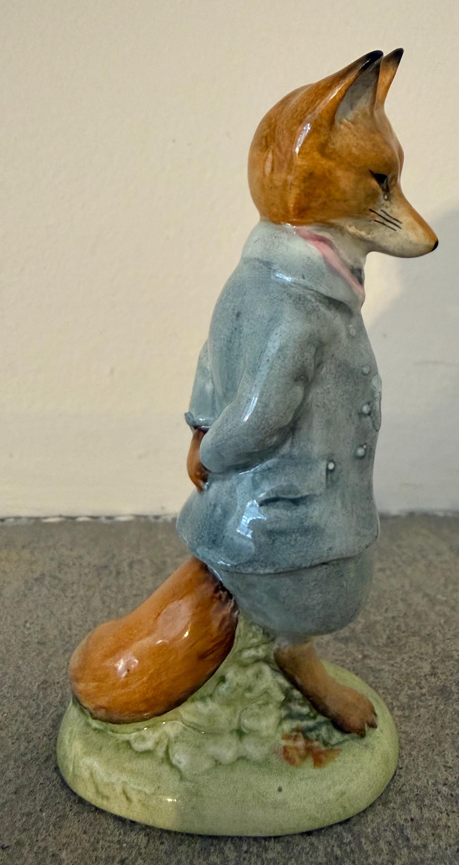 Beswick Beatrix Potter Foxy Whiskered Gentleman Figurine, 1954 - Etsy
