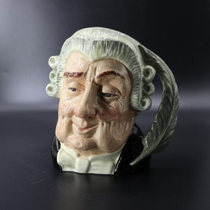 1958 Large Toby Mug Jug - Royal Doulton D-6498 &quot;The Lawyer&quot;