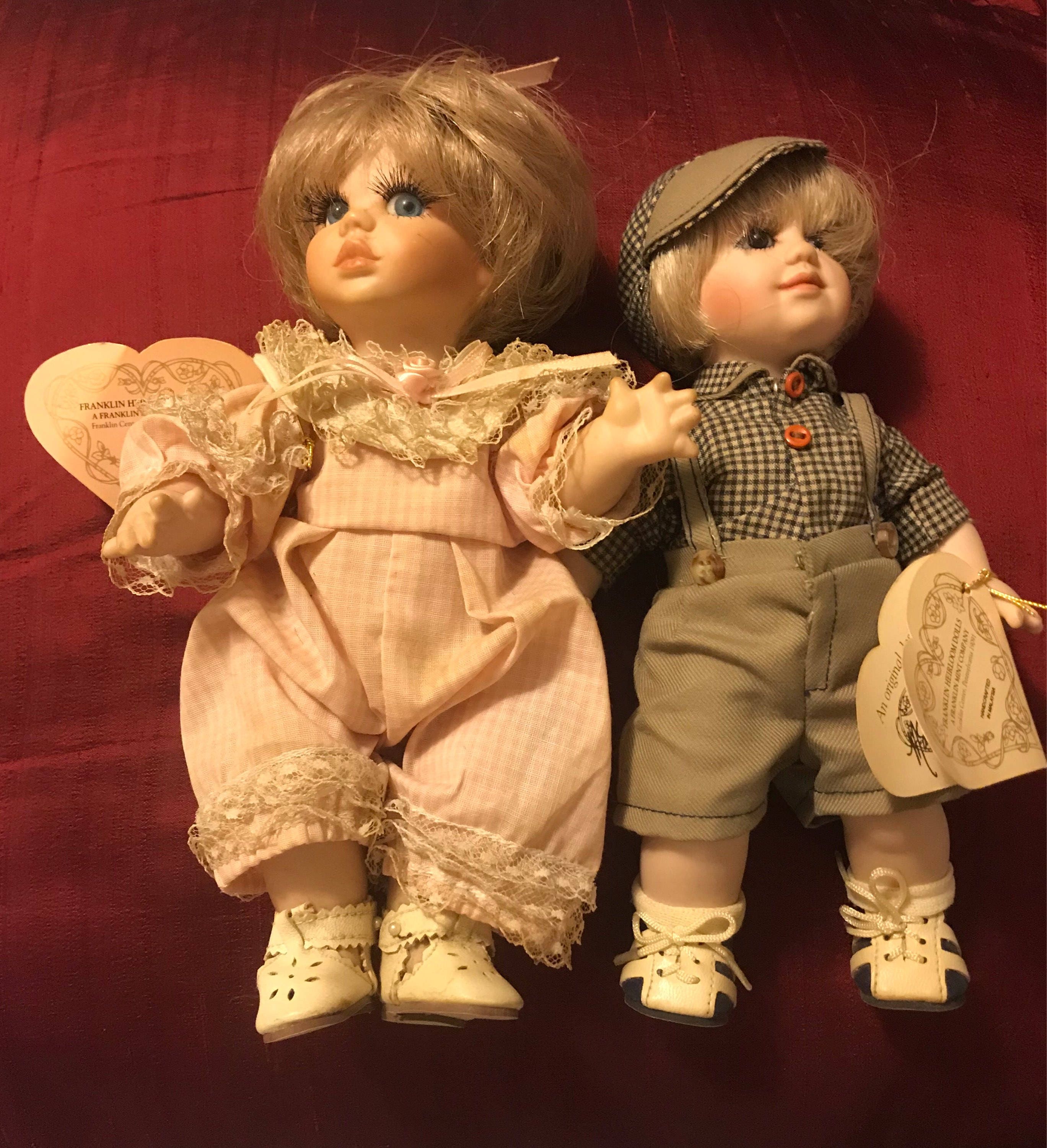 franklin mint porcelain dolls