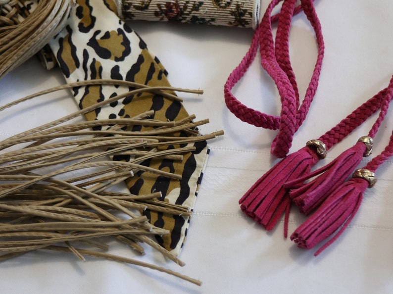 Five SashWrap Belts in Excellent Condition