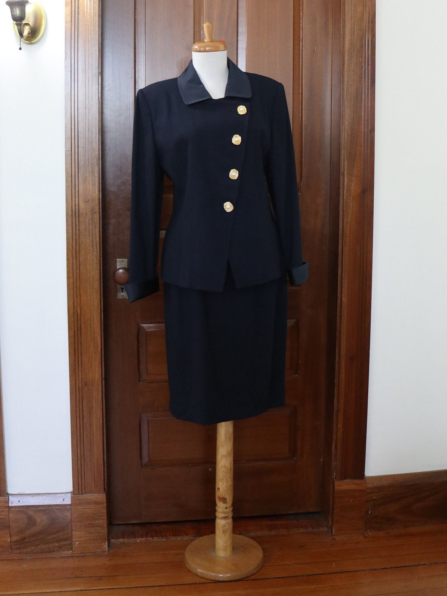 Navy 2025 skirt coat