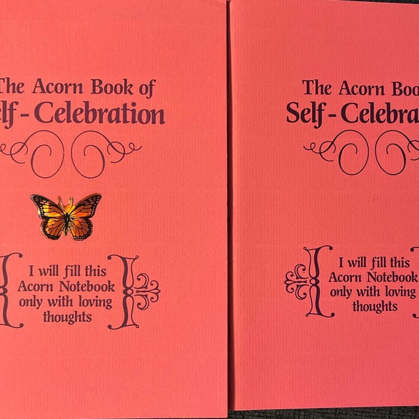 Acorn Book of Self-celebration, Michael Irving, Centre for Inner Peace, first edition, new-never opened, 2 books