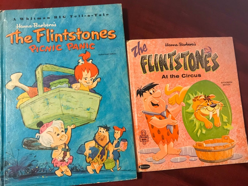1960s Hannabarberas the Flinstones Picnic Panic and at the Etsy