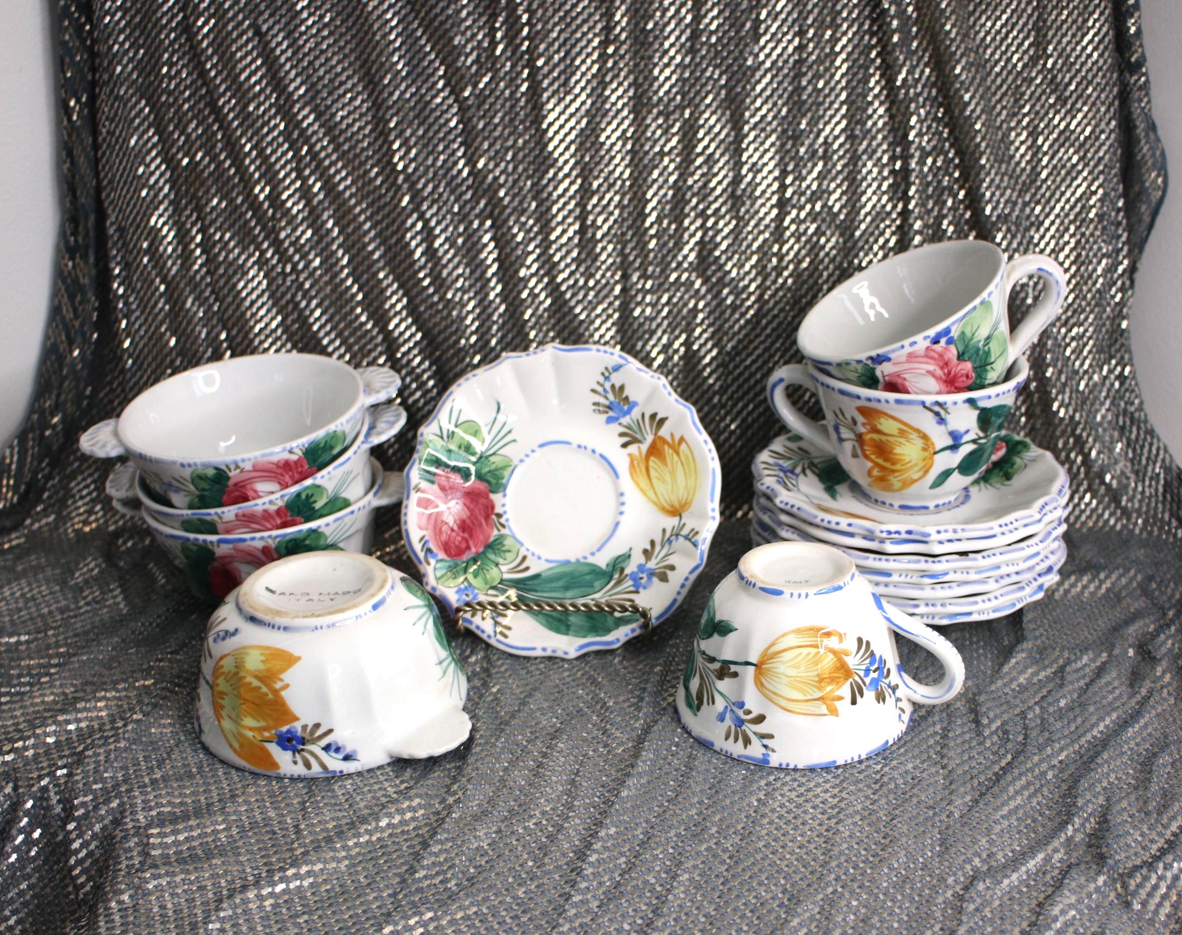 イタリアNOVEアンティーク希少チュリーン食器 イタリアNOVE