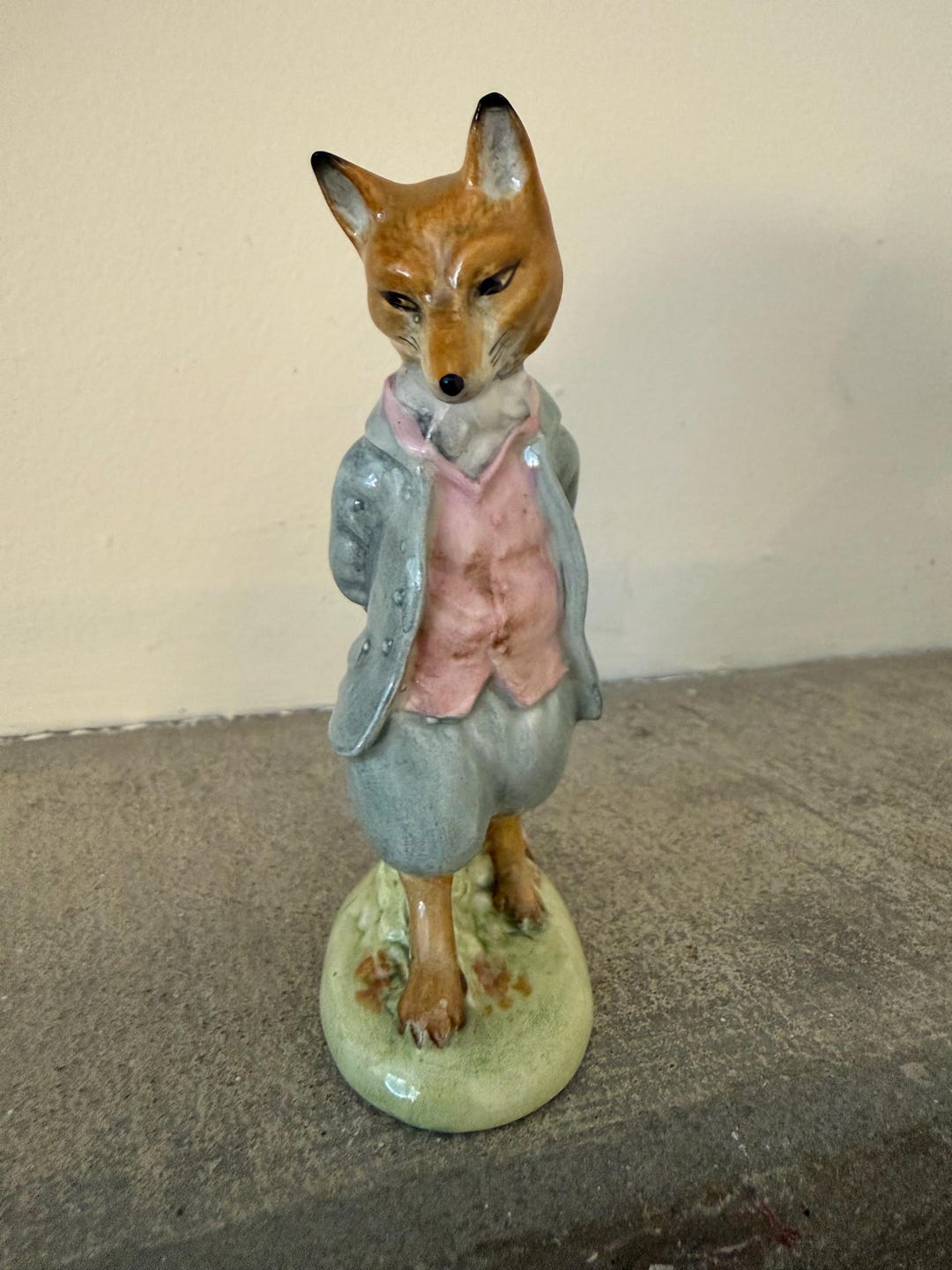 s*o様 Beatrix potter antique objects Beswick Beatrix Potter Foxy Whiskered Gentleman Figurine, 1954 - Etsy
