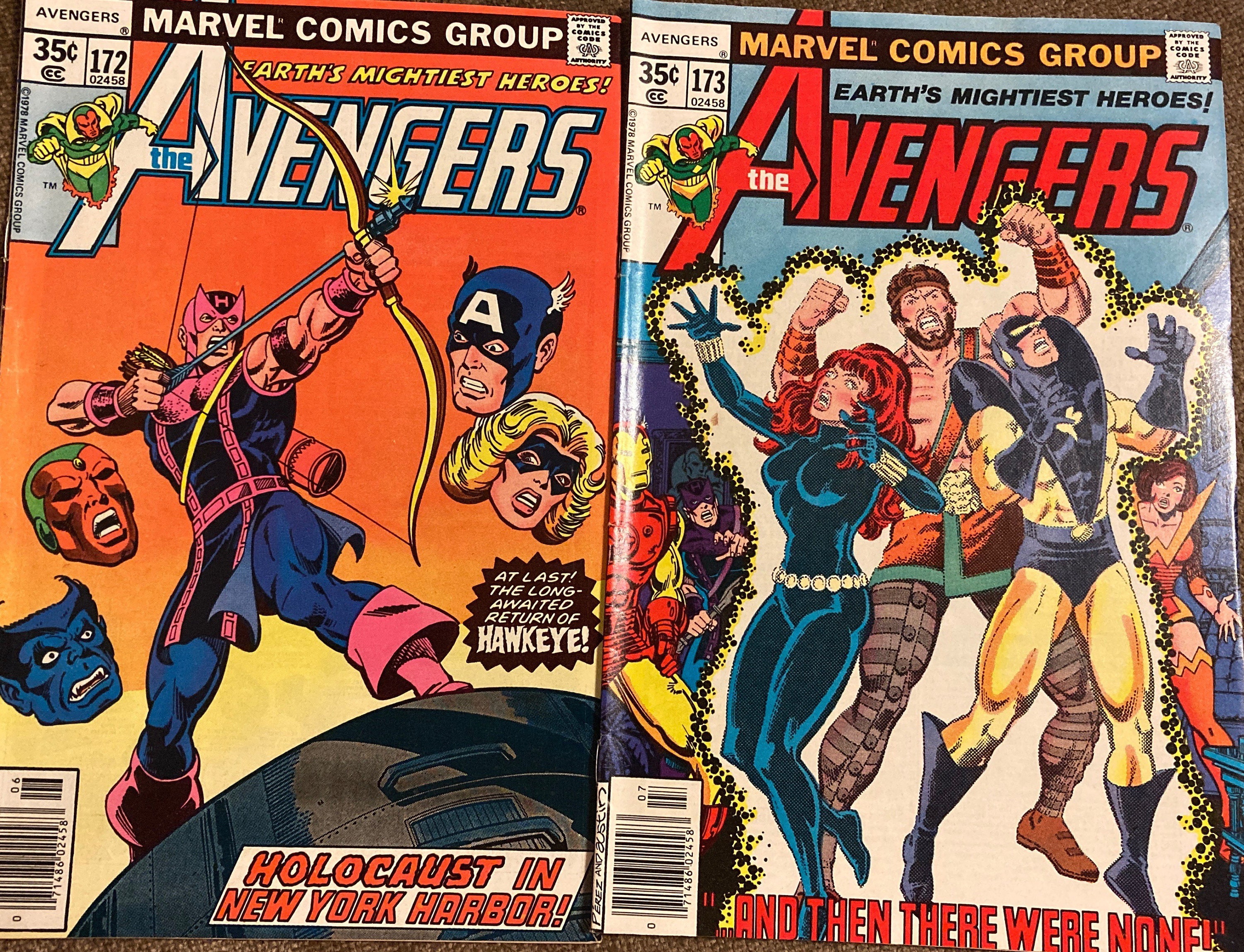 Marvel Comics Group Earth's Mightiest Heroes! the Avengers Volume