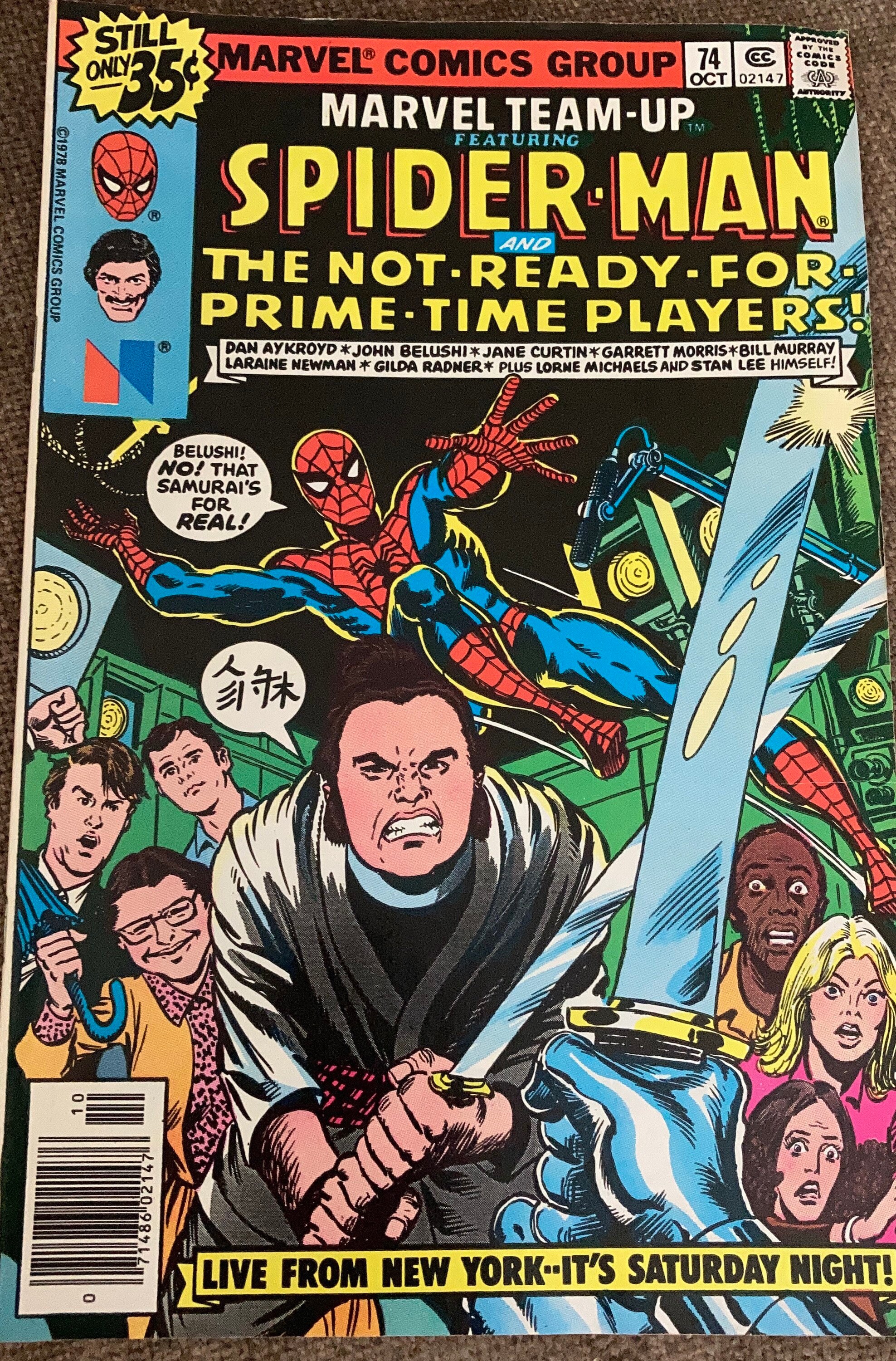 Jen Saurais Plus Ou Jen Saurai Plus 1978 Marvel Comics Group Marvel Team-up Featuring Spider-man - Etsy