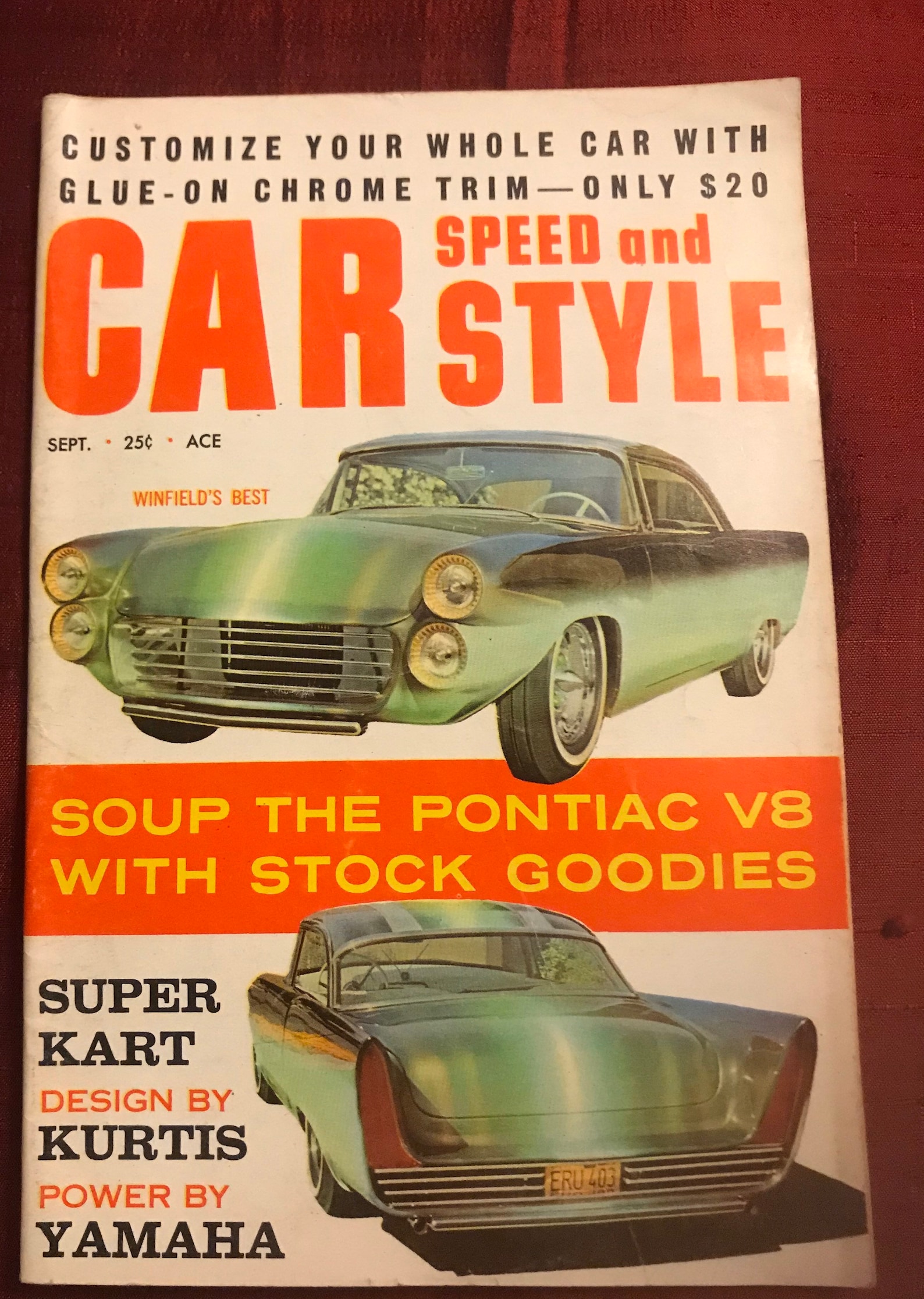 1960s Car Magazines1960 Car Speed and Style 1961 Customs Etsy