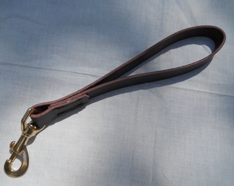 Leather Traffic Leash