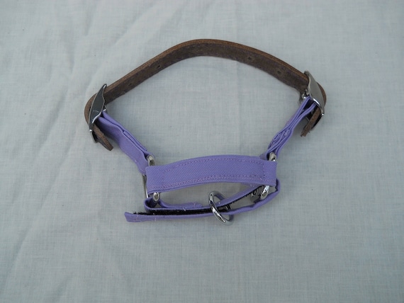 Soft cotton adjustable goat or sheep halters