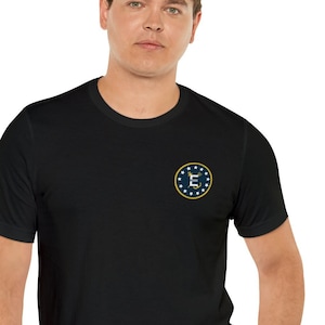 Enklave Navy Ödland inspiriert T-Shirt - Unisex Jersey Kurzarm Soft Shirt - Gaming Geschenk - Anchor Navy