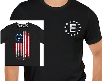 Enclave Wasteland Inspired T-shirt- Unisex Jersey Short Sleeve Soft Shirt- Gaming Present- Enclave Flag Shirt